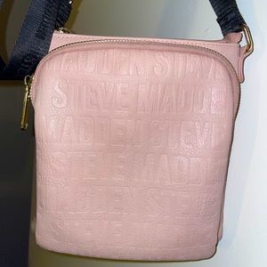 Steve Madden pink crossbody purse bag